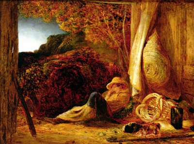 Il pastore dormiente, 1834 da Samuel Palmer